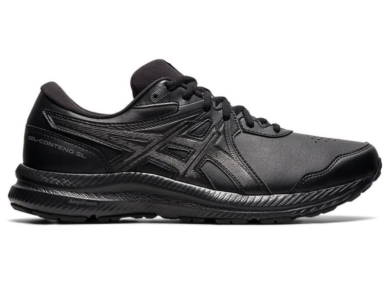 Sapatilhas Running Asics GEL-CONTEND SL Homem Pretas, 7484A060.469